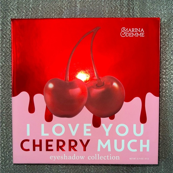 Marina & Demme I love you cherry much eyeshadow palette. - Picture 2 of 3